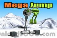 MegaJump Screensaver Game screenshot